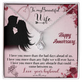 Gift for Wife, Anniversary Necklace, Celebrate Love, Special Memories & Forever Promises